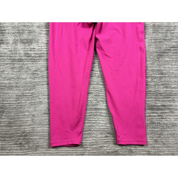 Gapfit Leggings Womens XXL Pink Pull On Polyester Blend Cropped Athleisure - Picture 9 of 11